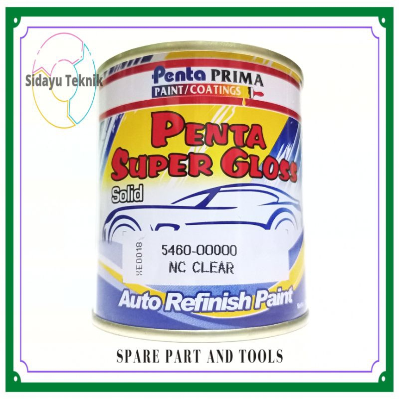 Jual Cat Penta Super Gloss NC Clear 200g Shopee Indonesia