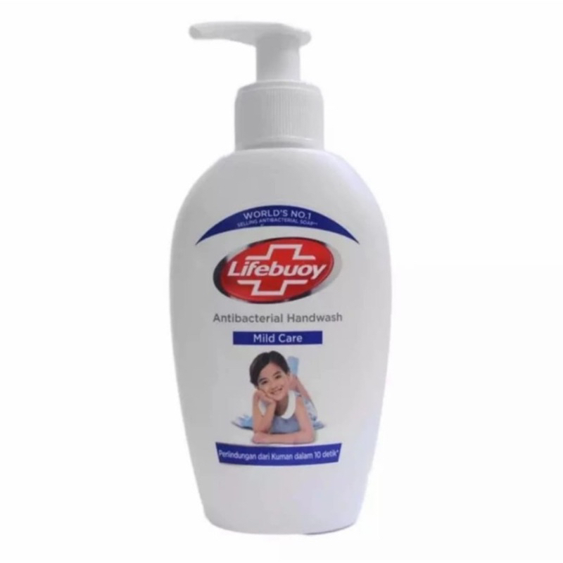 Jual Lifebuoy HandWash Antibacterial Mild Care Lemon Fresh 200 Ml