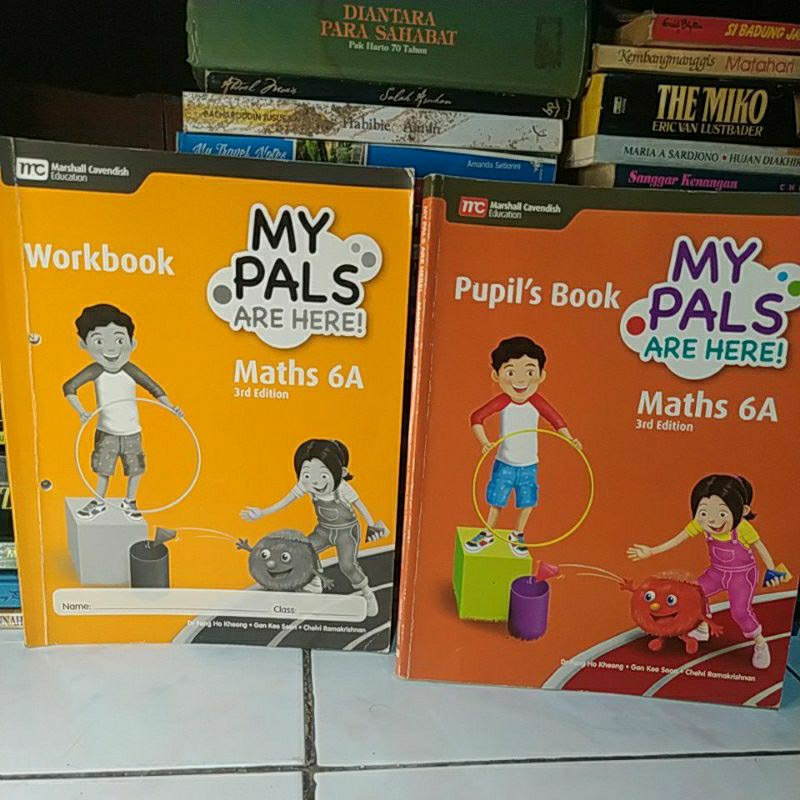 Jual My Pals Are Here Maths Pupils Book Workbook A Rd Edition