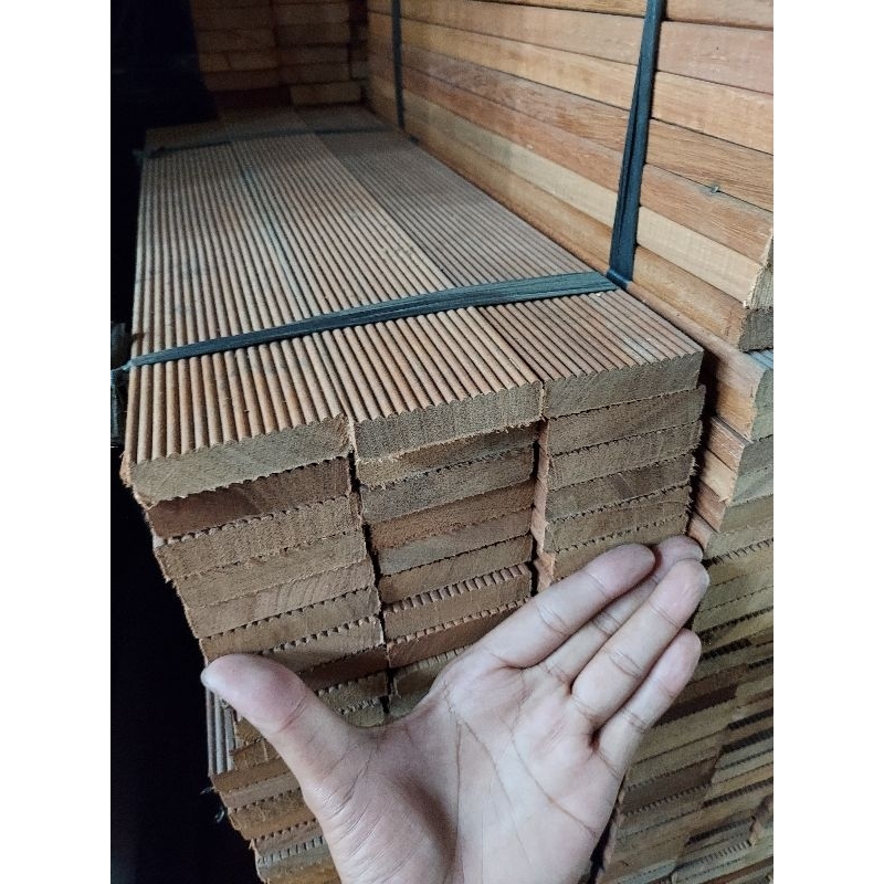 Jual Decking Kayu Bengkirai Panjang Cm Shopee Indonesia