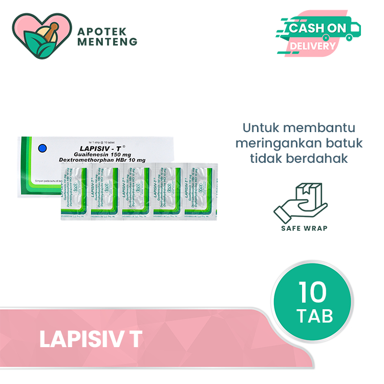 Jual Lapisiv T Tablet Obat Batuk Pilek Alergi Shopee Indonesia