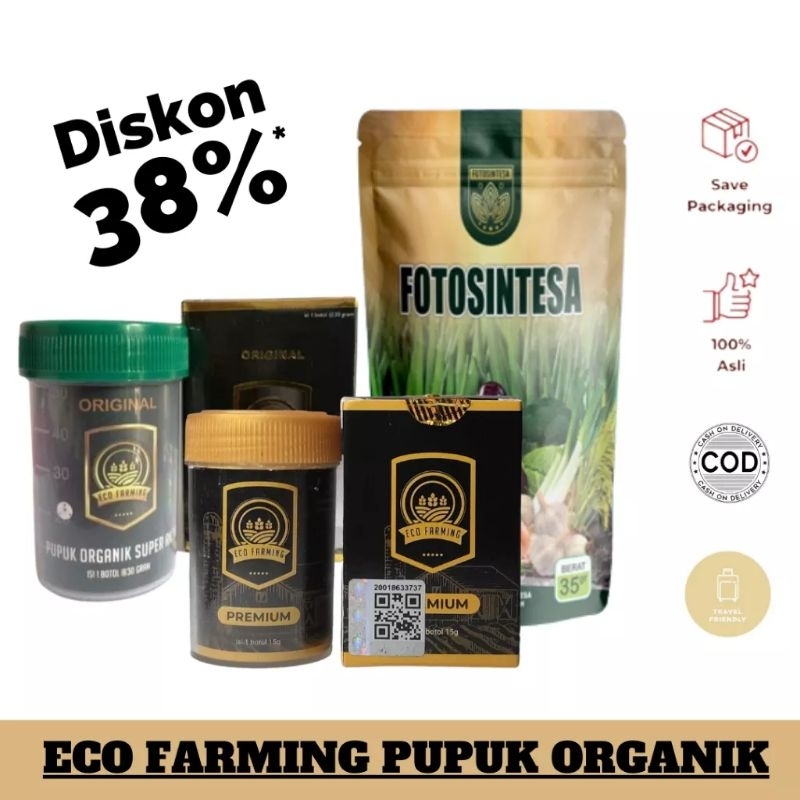 Jual Pupuk Organik Eco Farming Asli Shopee Indonesia