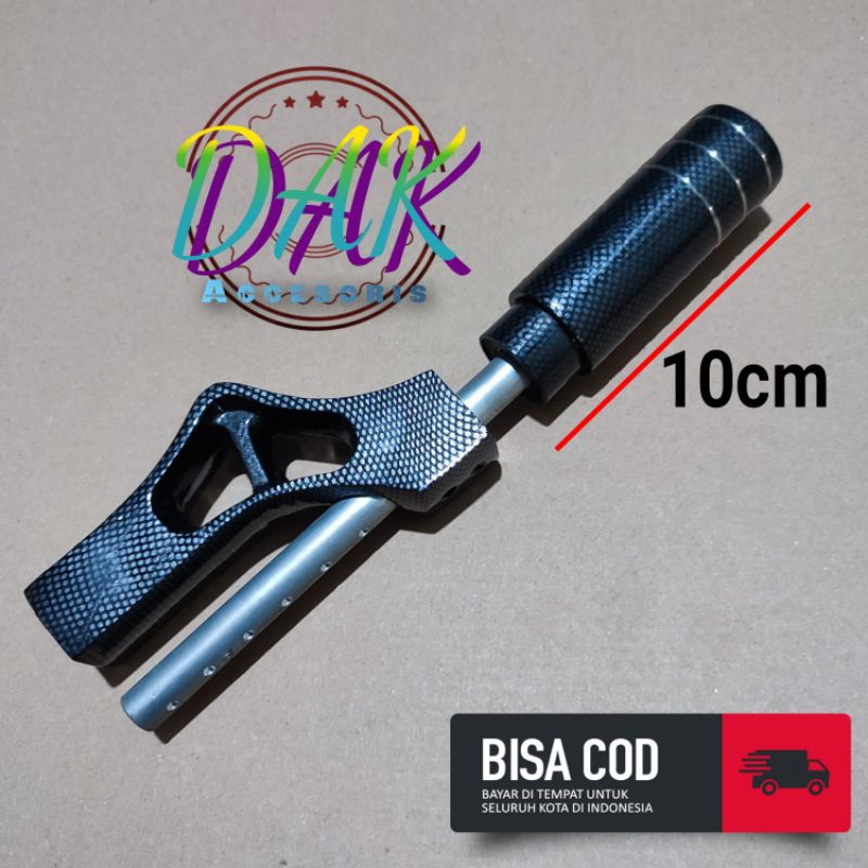 Jual Shift Knob Extender Gear Carbon Tongkat Prosneling Tuas Gigi