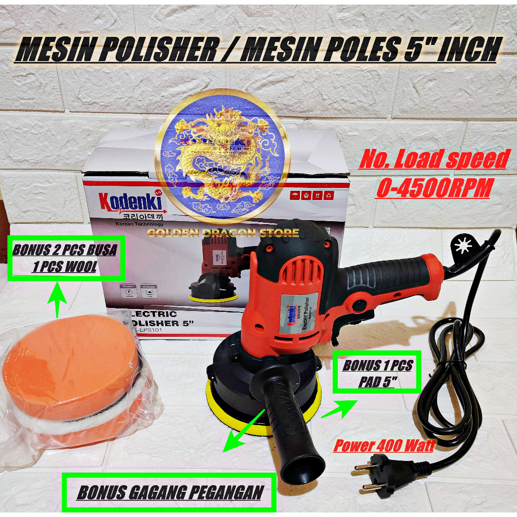 Jual Mesin Polisher Poles 5 Inch Variable Speed Shopee Indonesia