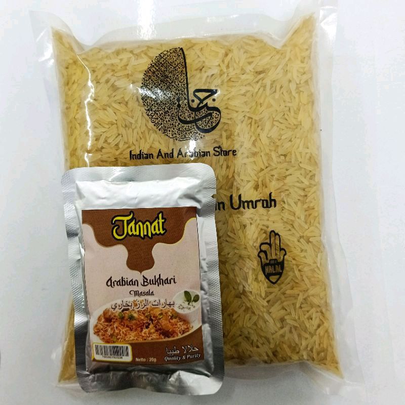 Jual Nasi Arab Bukhori Basmati Dan Bumbu Lengkap Pack Porsi Shopee