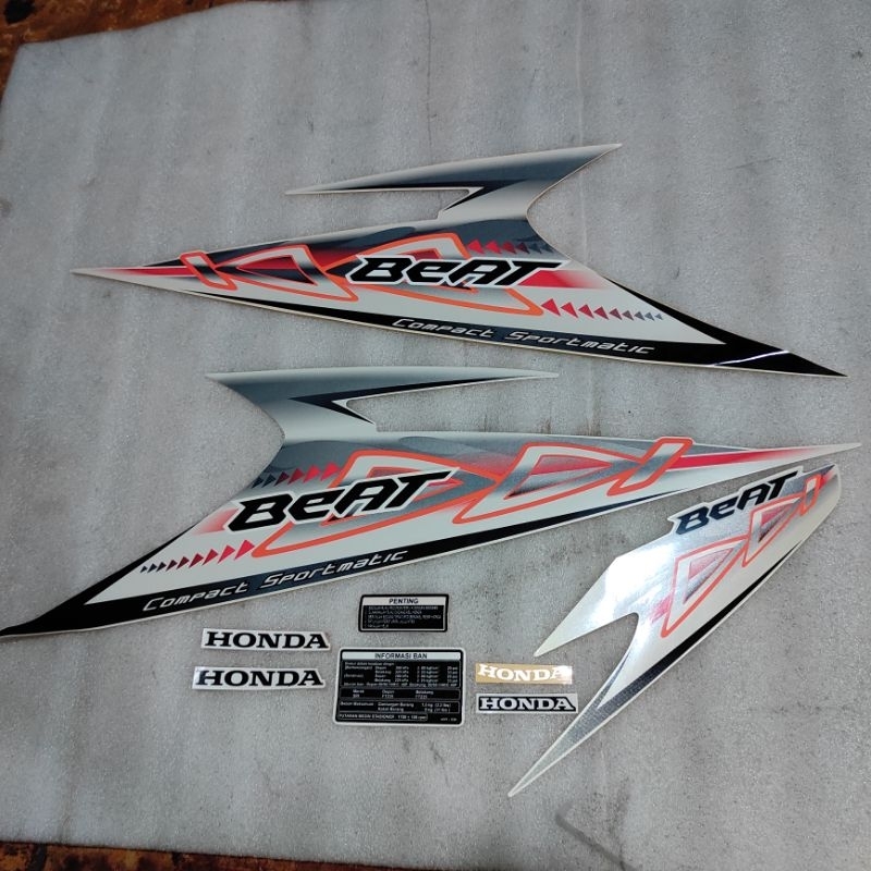 Jual Stiker Stripping Striping Decal Graphic Honda Beat Karbu