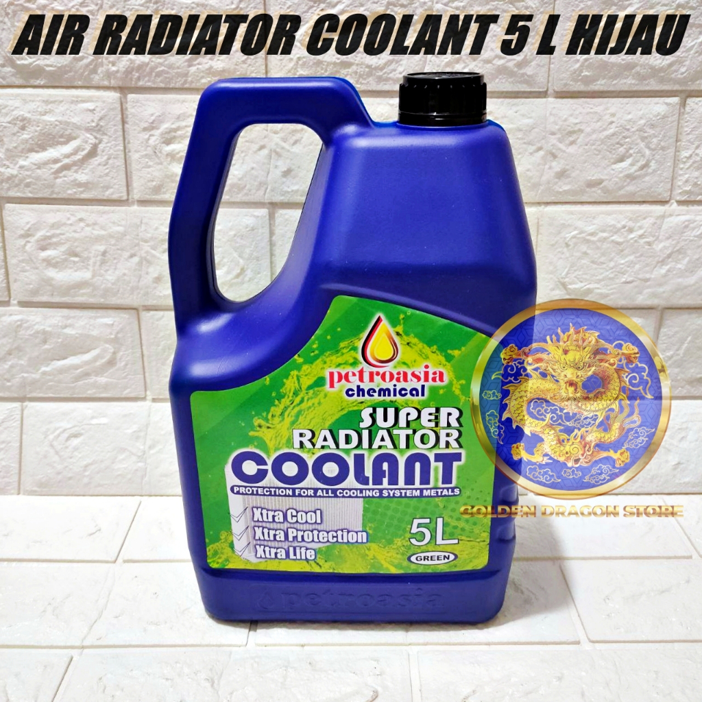 Jual Air Radiator Mobil 5 Liter Anti Karat Radiator Coolant 5 L