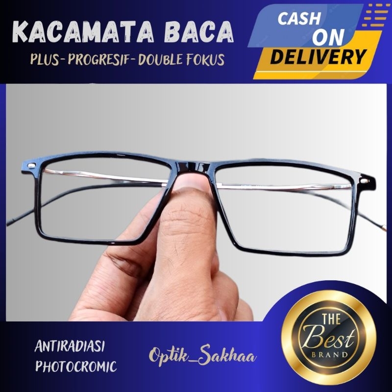 Jual Kacamata Baca Ajaib Auto Focus Pria Super Fokus Slwt Frame