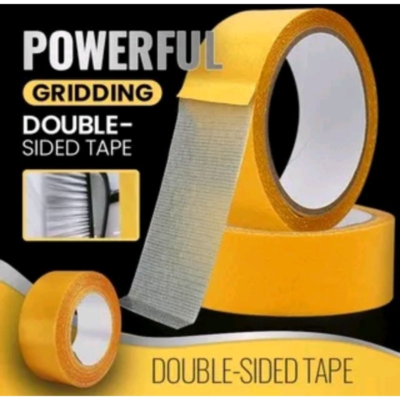 Jual Solatip Lakban Double Tape Kain Dua Sisi M X Cm Shopee Indonesia