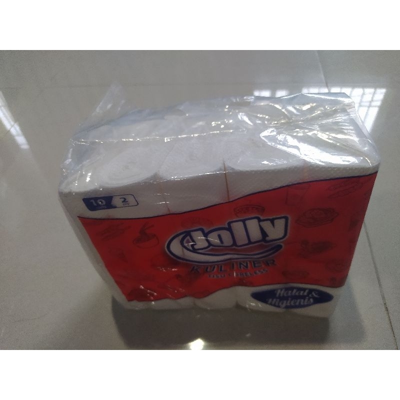 Jual Tissue Jolly Coreless Tisu Gulung Toilet 2 Ply 1 Bungkus Isi 10