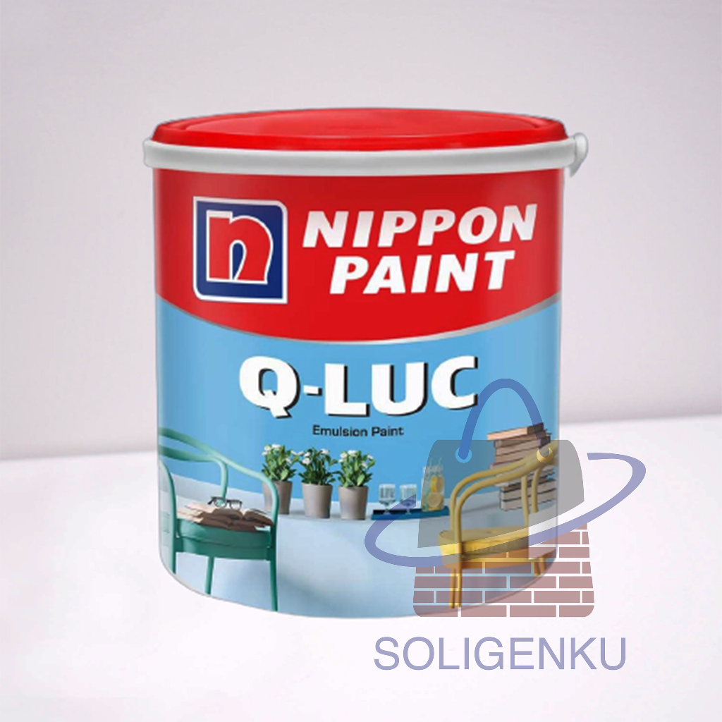 Jual QLUC Cat Tembok Warna Putih 1505 Nippon Paint Pail 4 5KG Q LUC