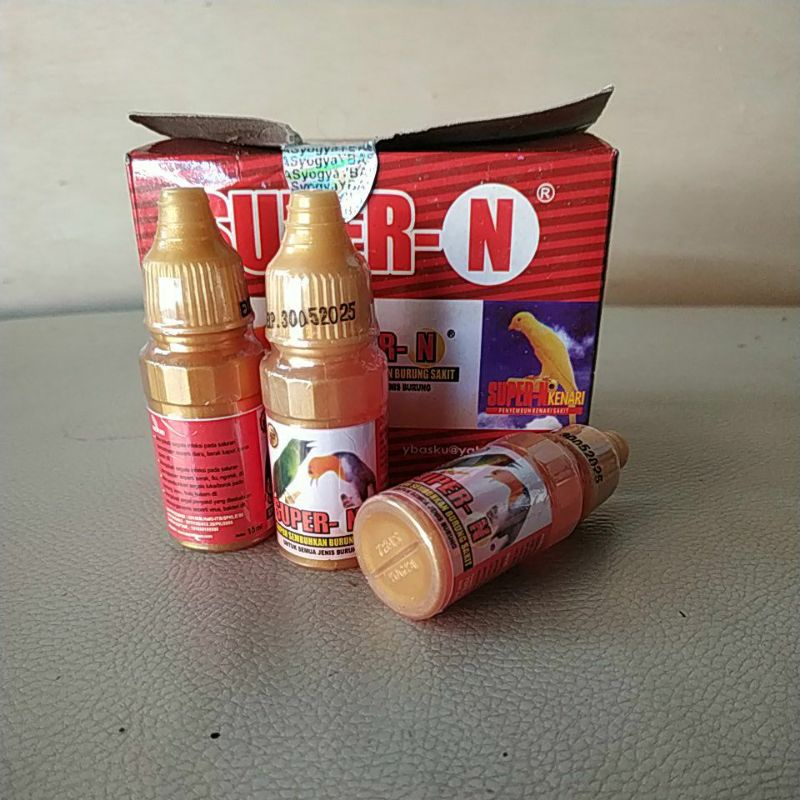 Jual SUPER N SUPER KICAU OBAT BURUNG SAKIT INFEKSI PENCERNAAN DIARE