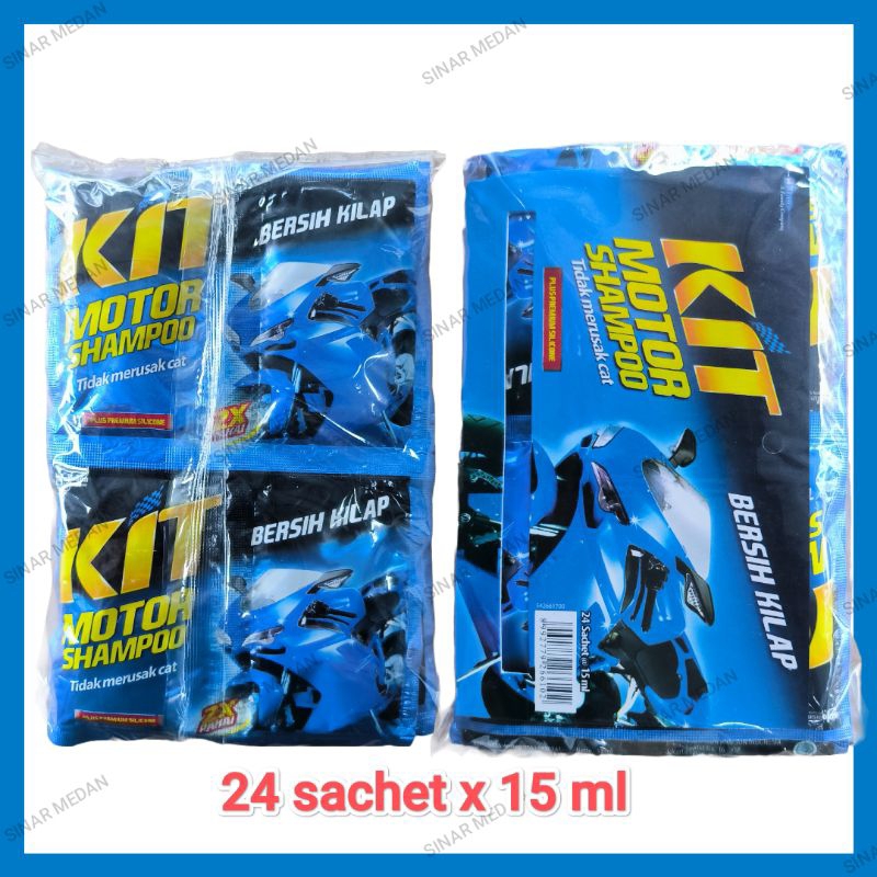 Jual KIT MOTOR SHAMPOO 24X15ML 24 SACHET Shopee Indonesia