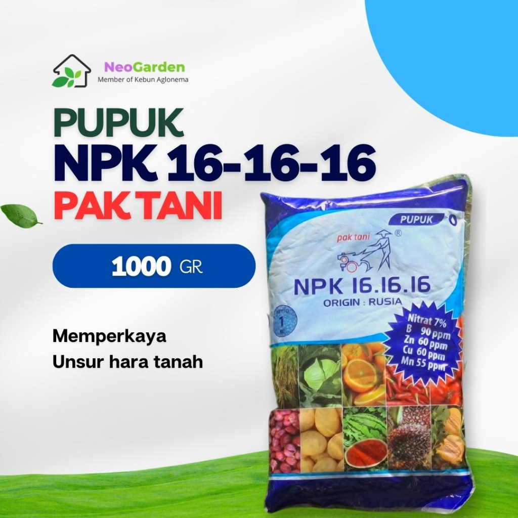 Jual Pupuk Npk Kg Cap Pak Tani Nutrisi Untuk Buah Tanaman