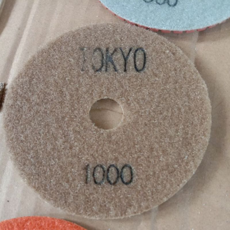 Jual Diamond Pad Inch Alat Poles Marmer Keramik Polishing Pad Granit