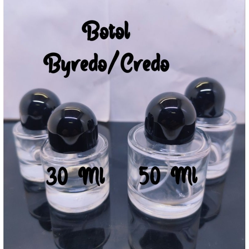 Jual BOTOL BYREDO 50 ML Botol Parfum Kosong Spray Drat Putar PCS