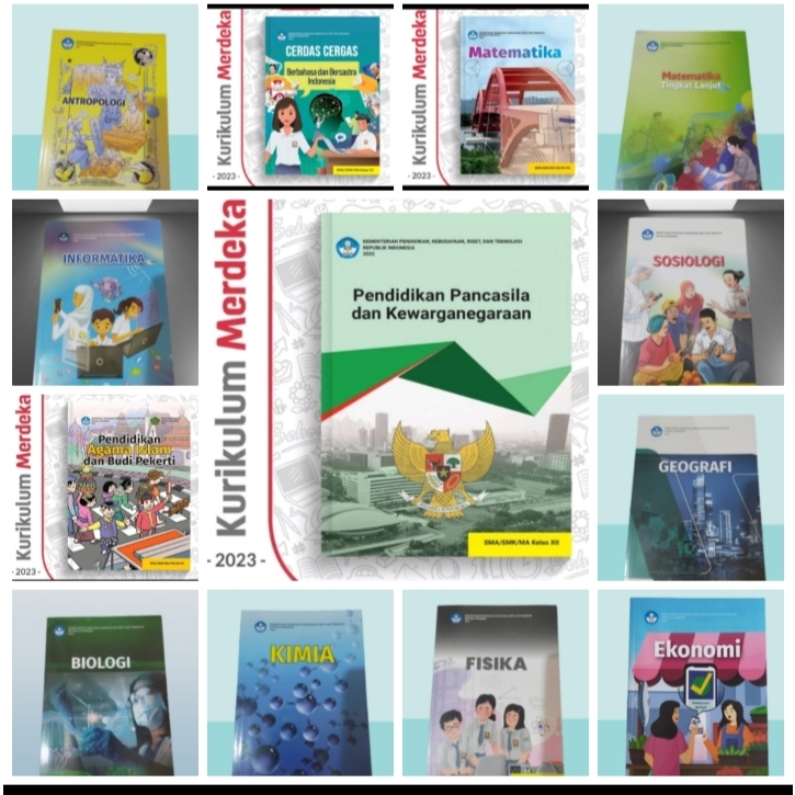 Jual Harga Satuan Buku Siswa Kurikulum Merdeka Untuk SMA Kelas 12 Edisi