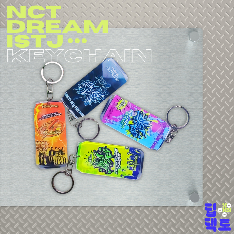 Jual Keychain Nct Dream Istj Energy Drink Gantungan Kunci Akrilik Nct