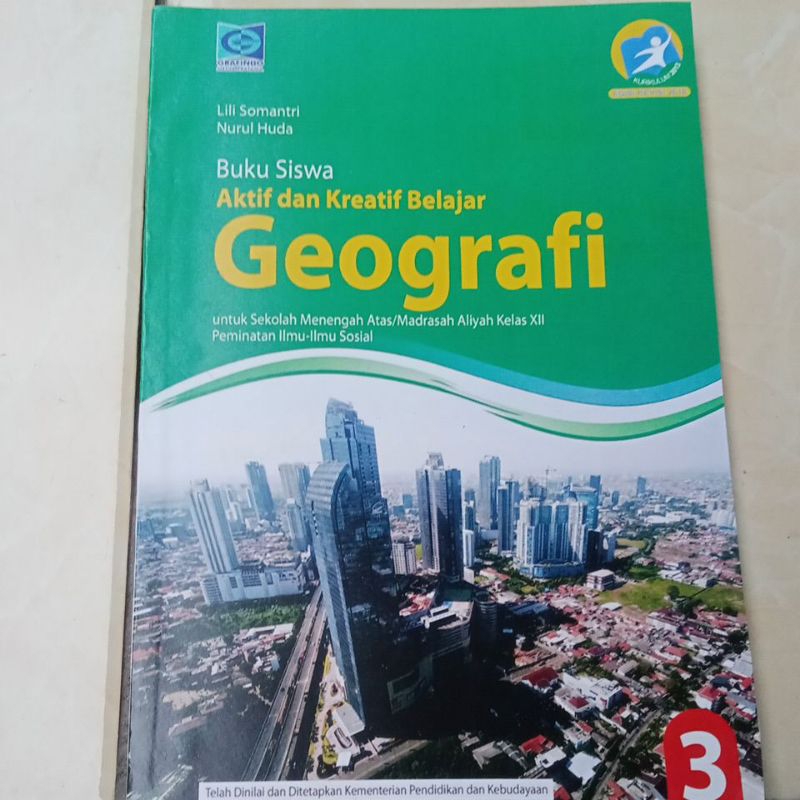 Jual Buku Siswa Aktif Dan Kreatif Belajar Geografi Untuk Sma Kelas