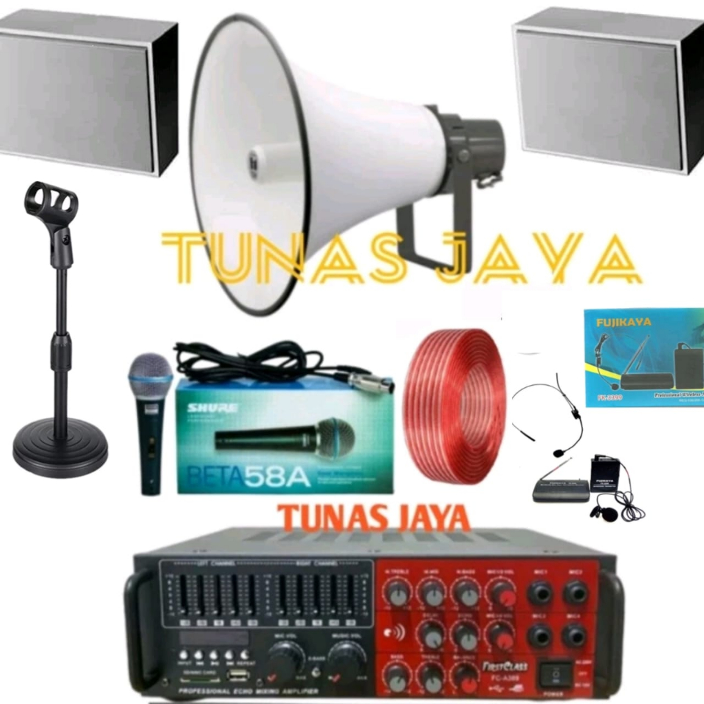 Jual Paket Sound System Masjid Mushola TOA Original Garansi Resmi