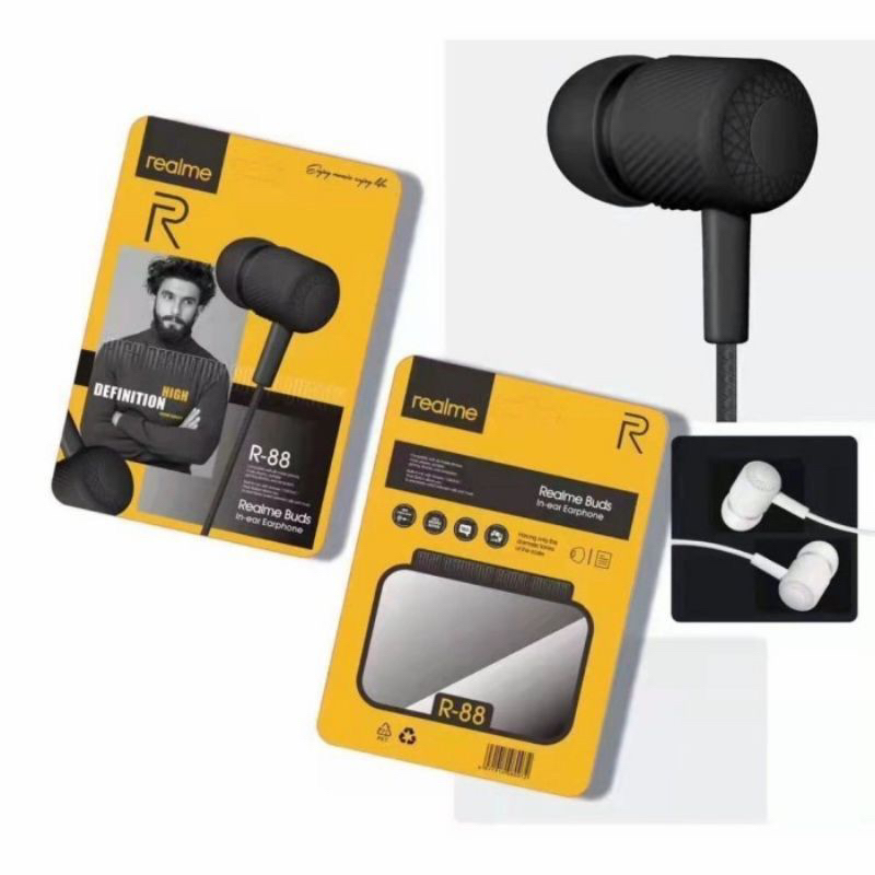 Jual Highclass Headset Handsfree Earphone Hf Realme Buds R Full Bass