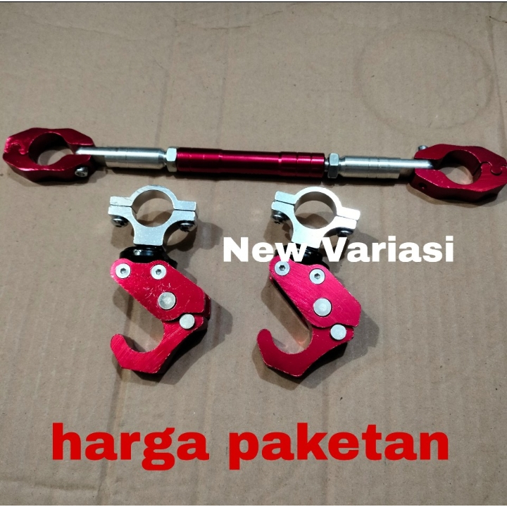 Jual Paket Hemat 2 Gantungan Pcx Palang Stang Stabilizer Stang Pcx