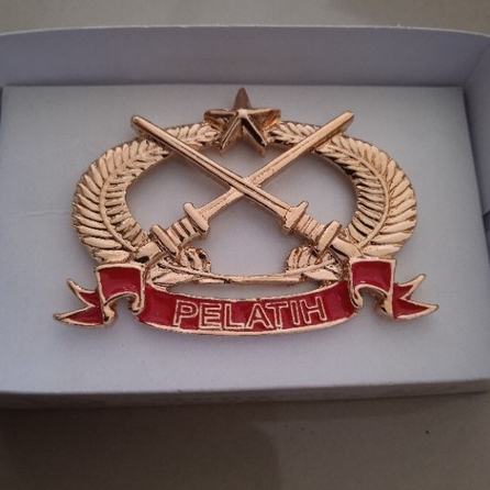 Jual Brevet Wing Pin Pelatih Dikpatih Gold Tni Ad Shopee Indonesia