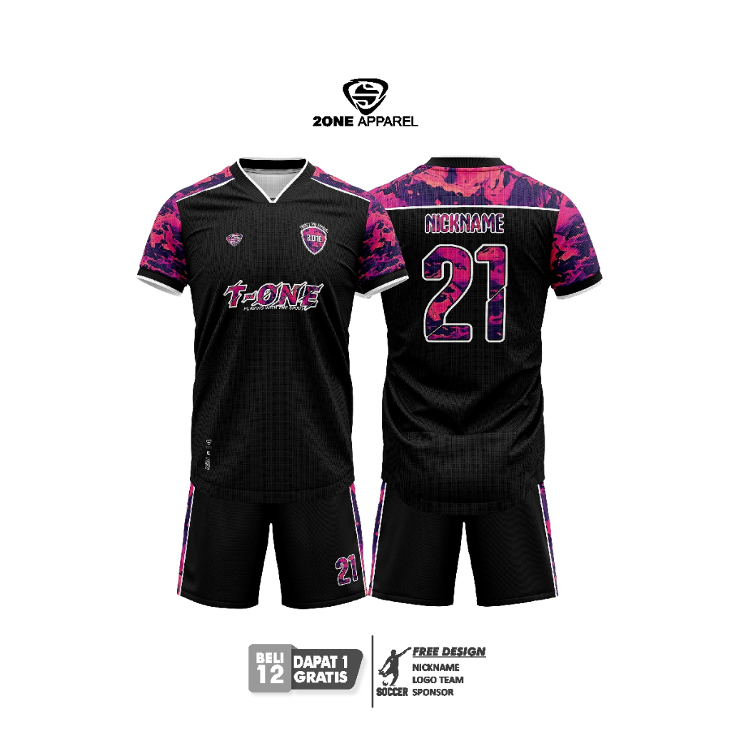 Jual Bisa Satuan Jersey Futsal Sepak Bola Custom Full Print Shopee