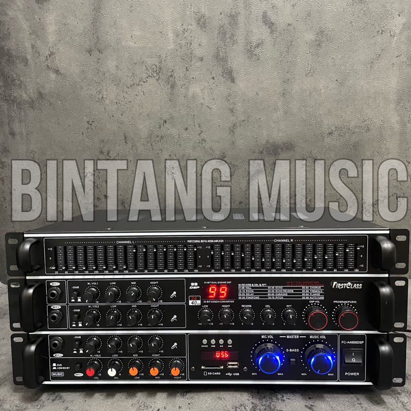 Jual Power Amplifier Firstclass Fc A Dsp Effects Vocal Dsp