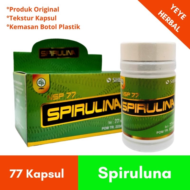 Jual Kapsul Spirulina Nsp Shopee Indonesia