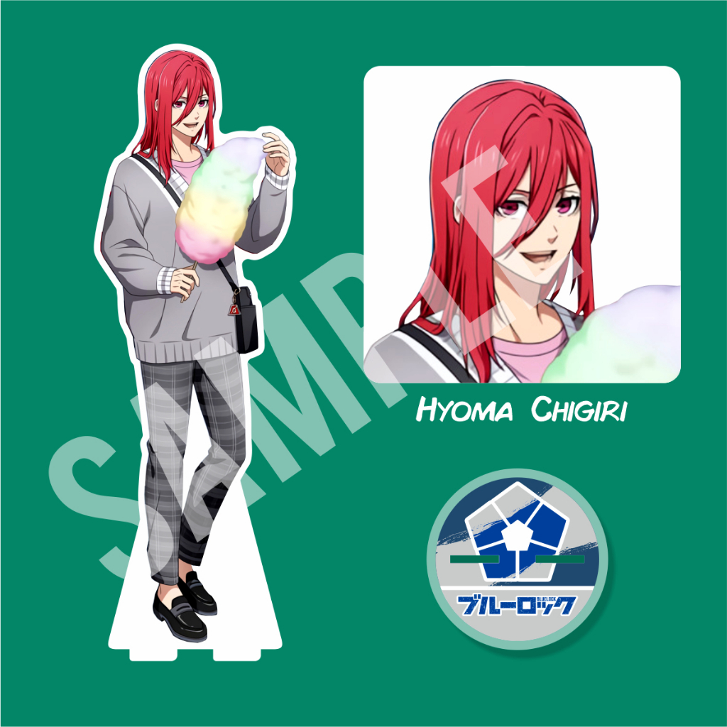 Jual Blue Lock Casual Pack B Standee Akrilik Seishiro Nagi Itoshi Rin