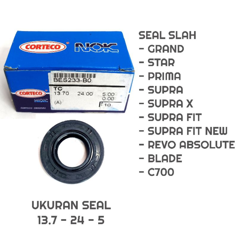 Jual Pcs Seal Slah Supra Nok Sil Kick Starter Selah