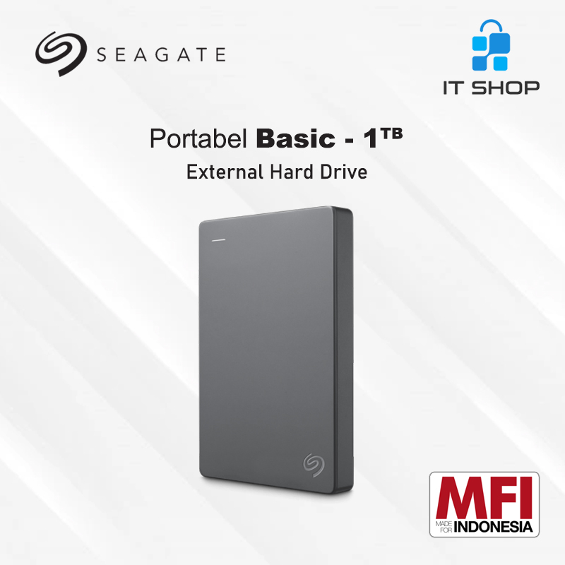 Jual Seagate Hard Disk Portabel Basic 1TB Shopee Indonesia