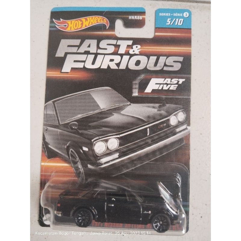 Jual Hotwheels Fast Furious Wave 3 Nissan Skyline Shopee Indonesia