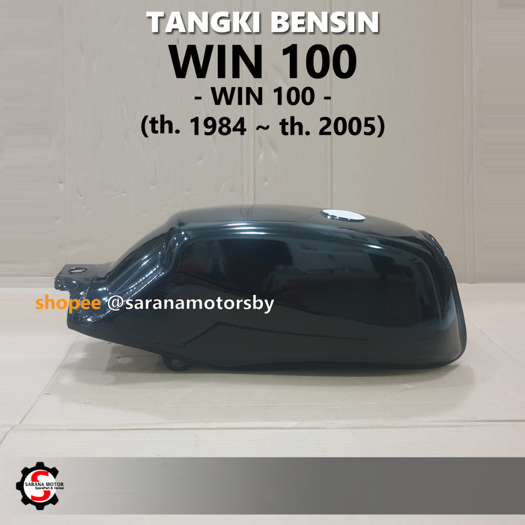 Jual Tangki Tengki Bensin Fuel Tank Honda Win 100 New Hitam Tebal