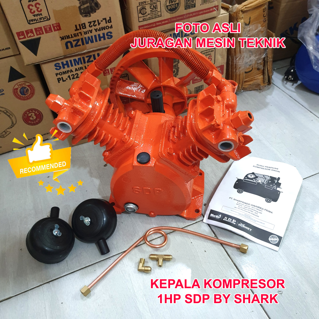 Jual Bare Kepala Kompresor Hp Sdp Headpump Air Compressor Piston