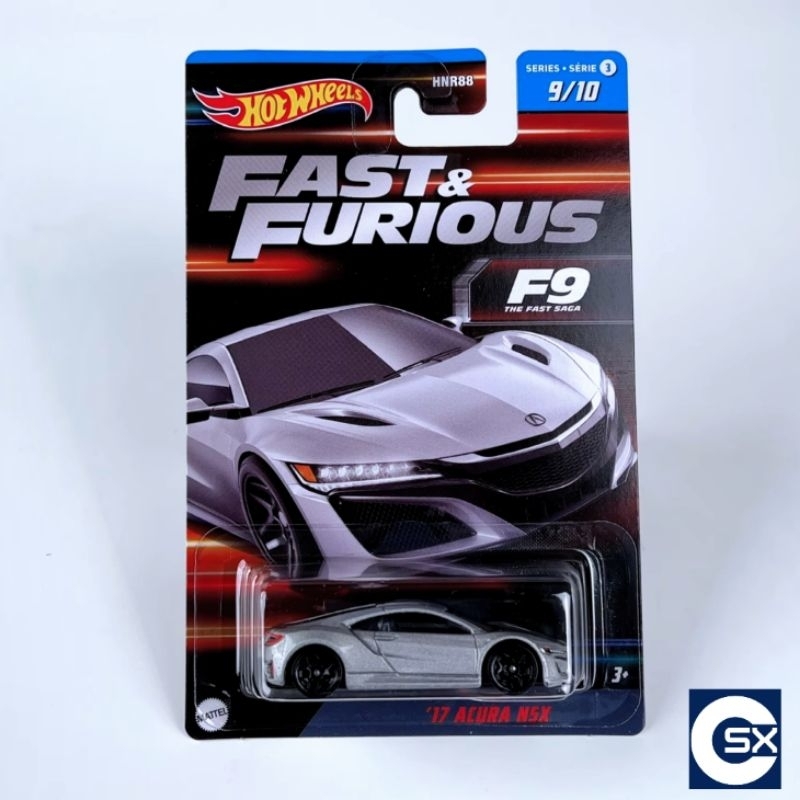 Jual Hot Wheels 17 Acura NSX Fast And Furious Seri 3 Hot Wheels Fast