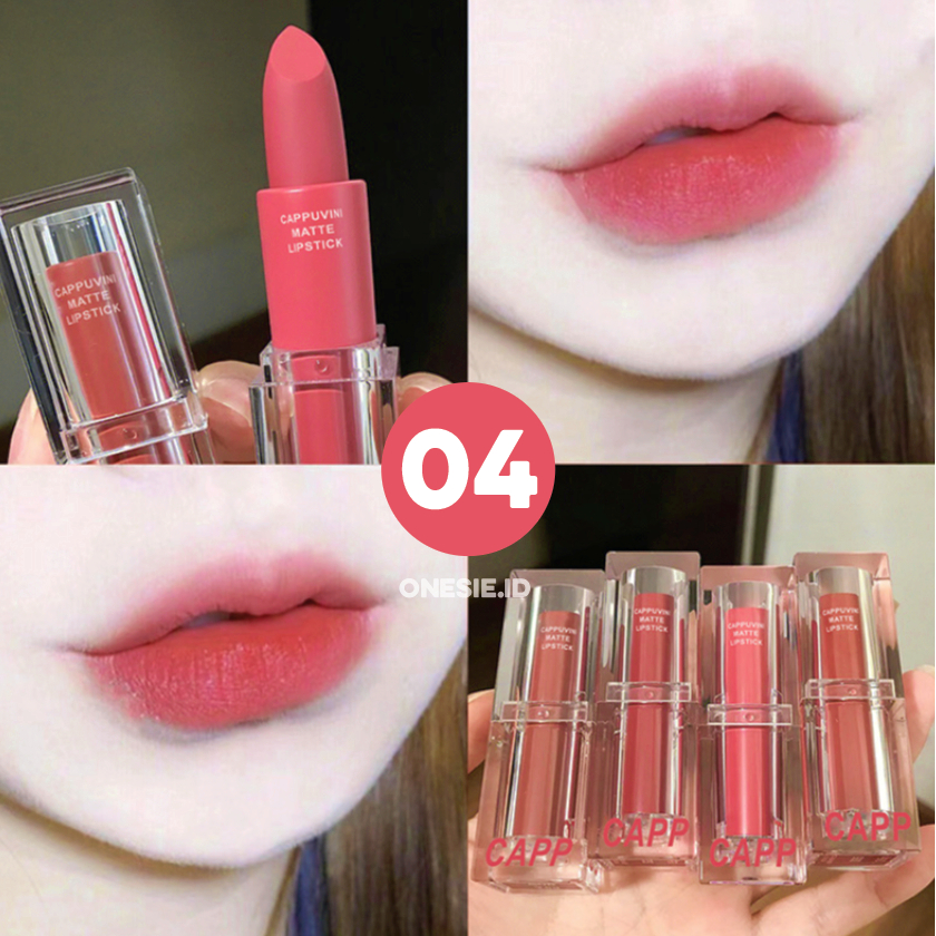 Jual Bpom Cappuvini Nude Matte Lipstick Warna Nude Color Mosturizing