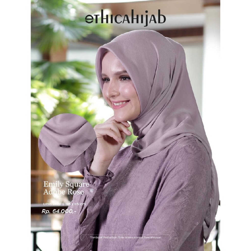 Jual Ethica Hijab Segi Empat Motif Baru 2024 Ramadhan Shopee Indonesia