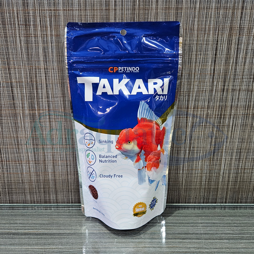 Jual TAKARI SINKING 100GR PELET PELLET TENGGELAM IKAN HIAS KOKI