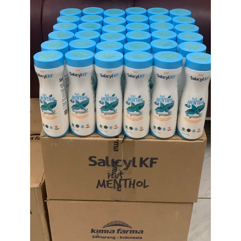 Jual Bedak Gatal SALICYL KF PLUS MENTHOL 60 GR Shopee Indonesia