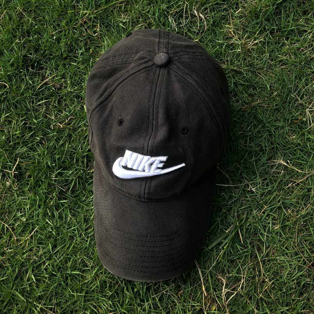 Jual Topi Baseball Nike Grey White Logo Second Hand Shopee Indonesia