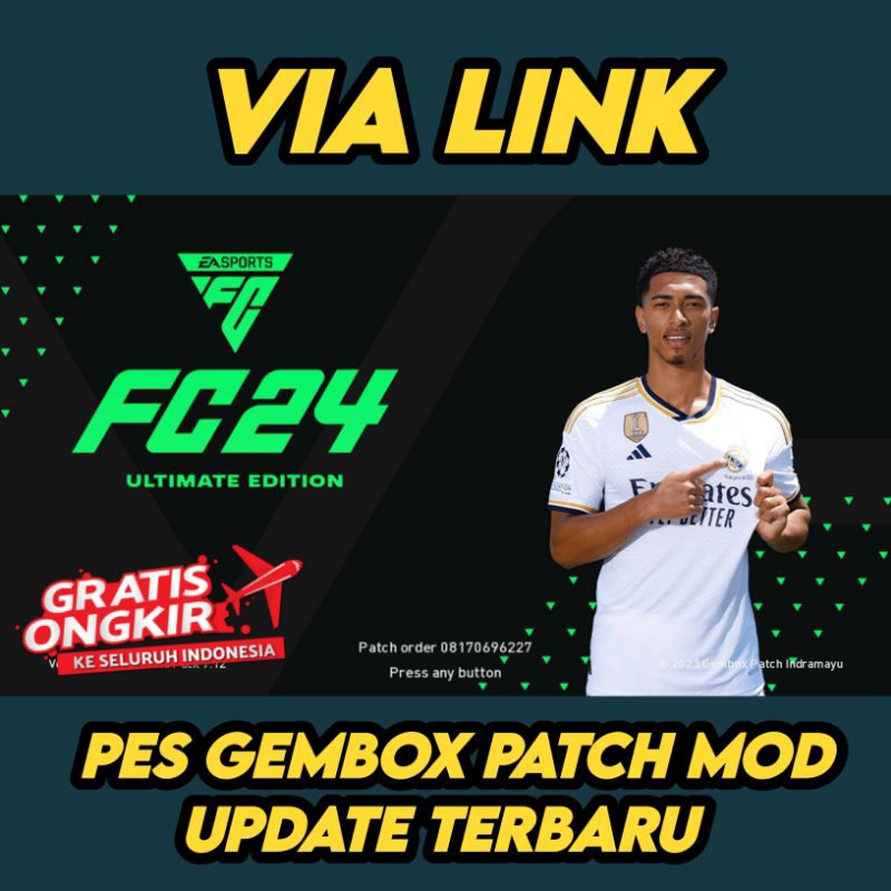 Jual Pes Gembox Patch Ps Terbaru Free Update Sampe