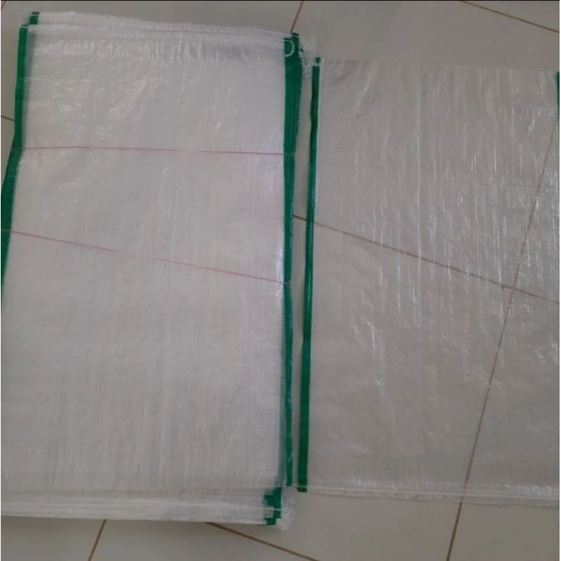 Jual Karung Beras Transparan 25kg Shopee Indonesia