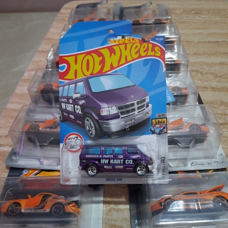 Jual Hot Wheels Dodge Van Ungu Shopee Indonesia