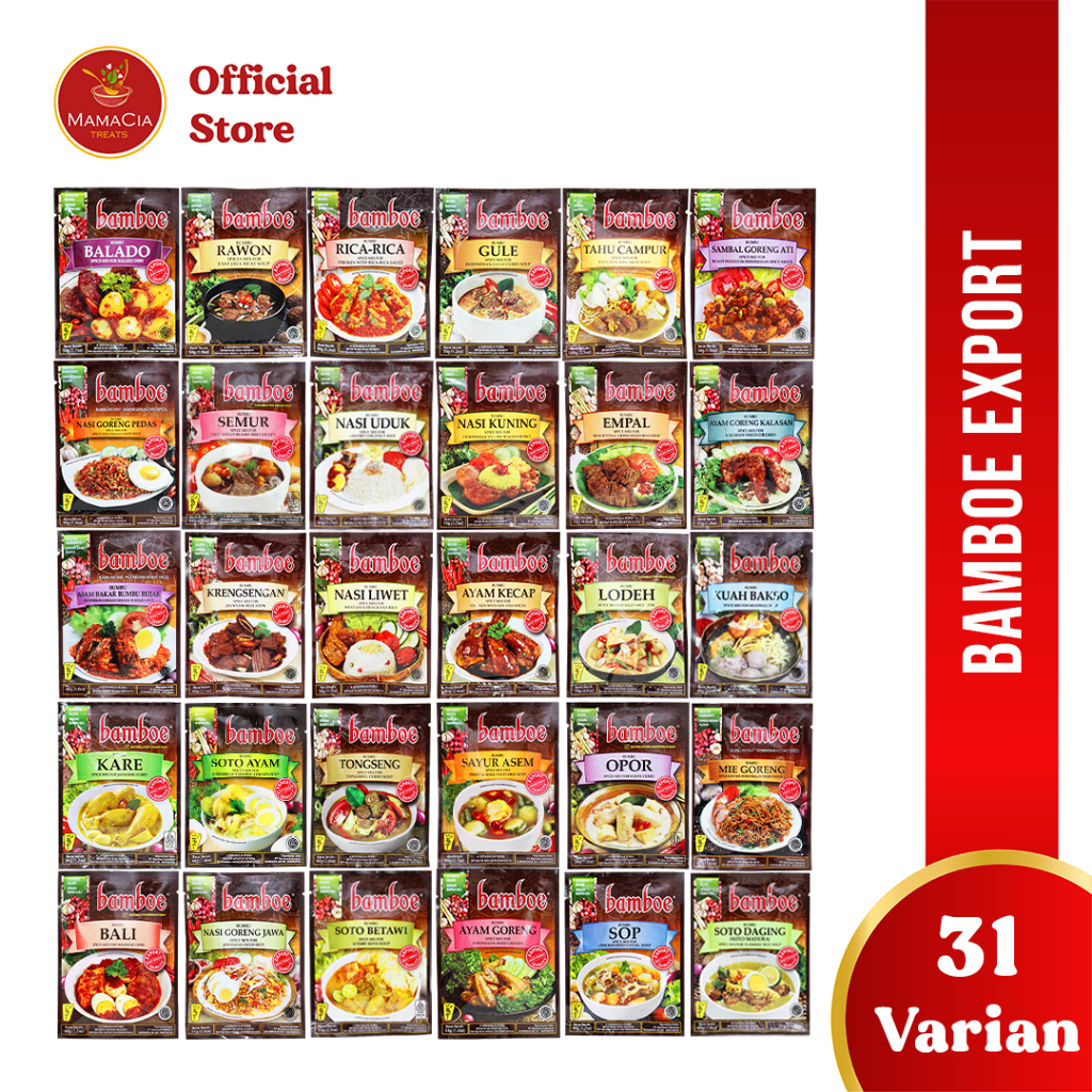 Jual Bamboe Bumbu Dapur Instan Export All Varian Empal Soto Nasi Goreng