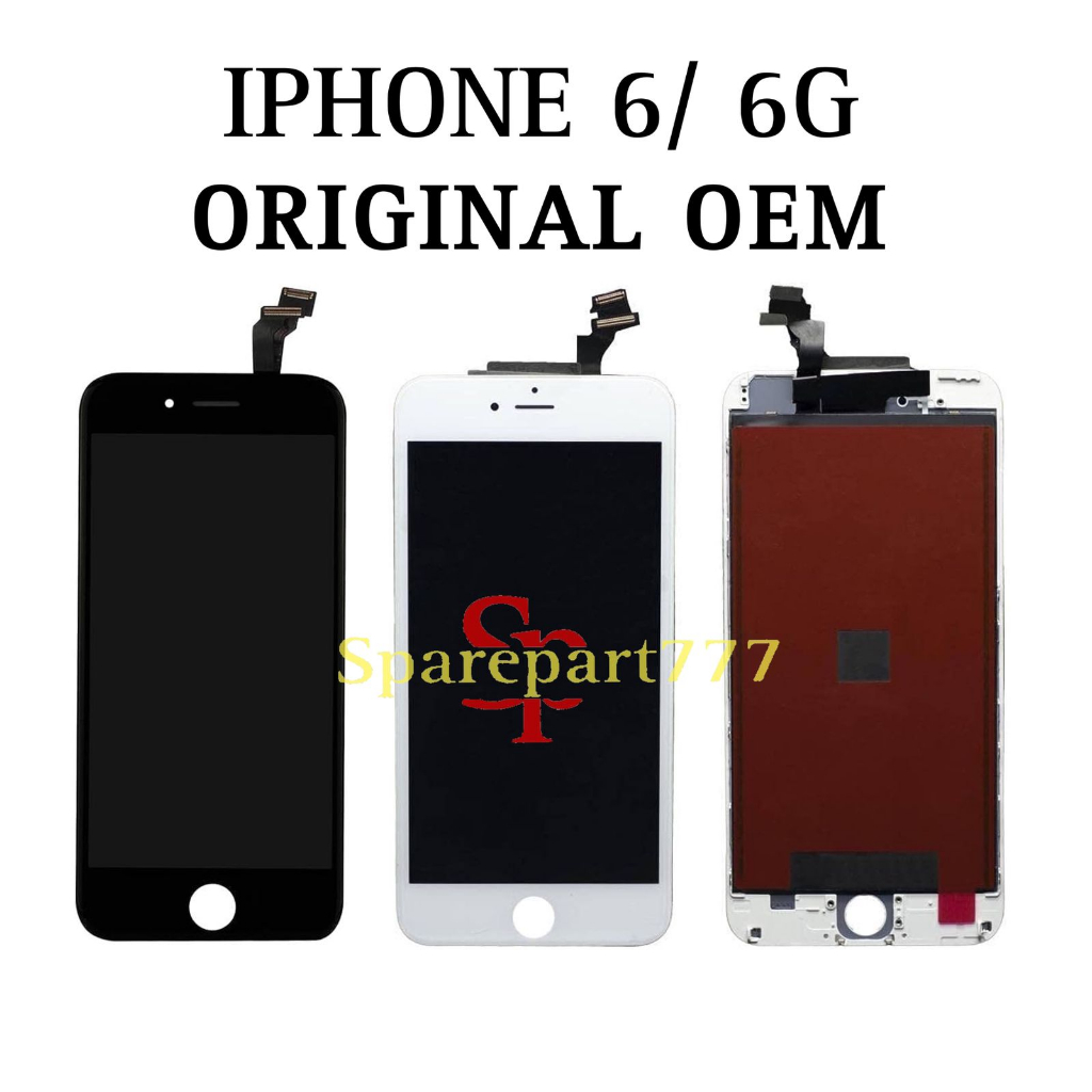 Jual ORI OEM LCD Touchscreen Fullset I P H O N E 6 6G Shopee