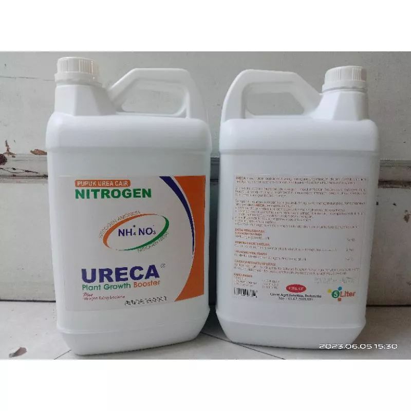 Jual Pupuk Urea Cair Ureca Nitrogen Nitrat Plus Bakteri Aktif