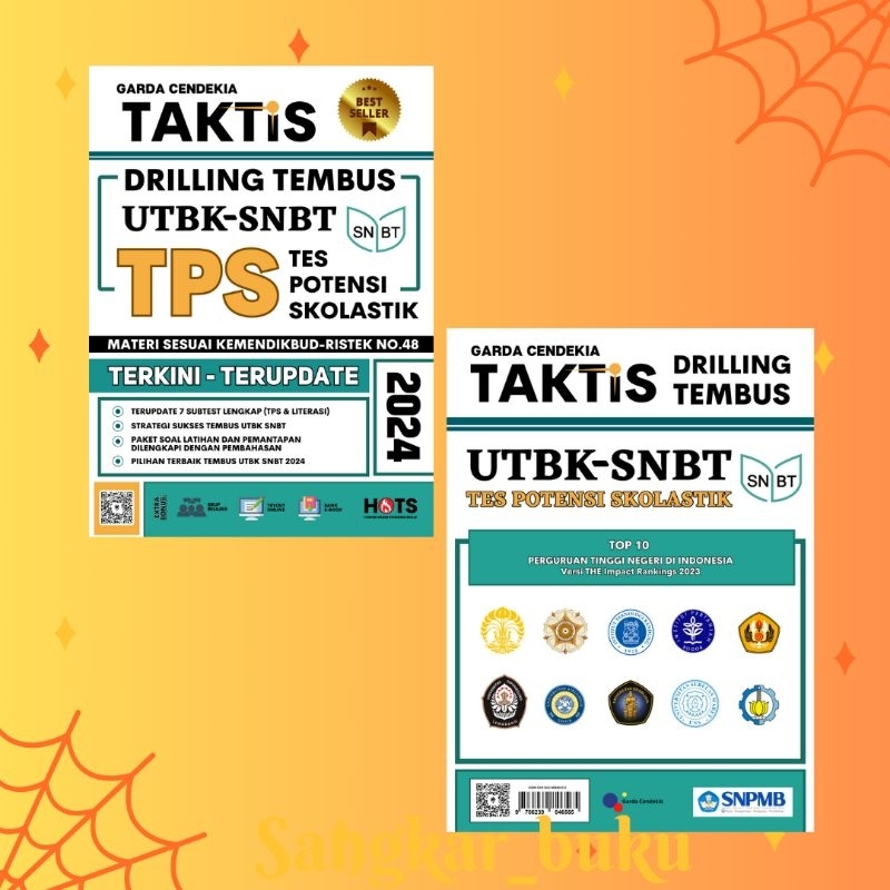 Jual Buku Taktis Drilling Tembus Utbk Snbt Tps Shopee Indonesia