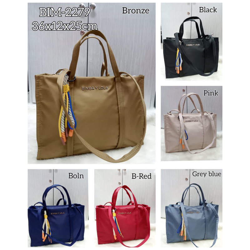 Jual Byl Tas Wanita Tote Totebag Y Nylon Nilon Parasut Bag Fashion